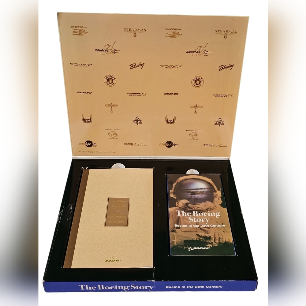 The Boeing Story - Boeing in the 20th Century - Collector's Edition (Book & VHS)
